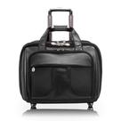 Mala McKlein R Series Chicago 17" removível com rodas preta