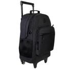 Mala Mochila de Rodinhas Escolar 17 Bolsa Preta College Black On My Way!