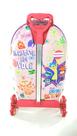 Mala Mochila Infantil divertidamente roleta rosa- DIPLOMATA- MAXTOY