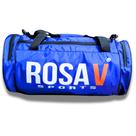 Mala mochila viajem esportiva rosa v cor azul royal com alça
