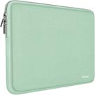 Mala para laptop Naukay 15,6" resistente à água de neoprene azul claro