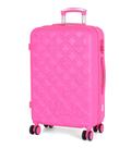 Mala Pequena Para Viagem De Bordo Abs 360 Barbie Luxcel - Pink
