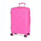 Mala Viagem Barbie Média 23kg MF10458BB Rodas 360 Rosa - Luxcel
