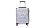Mala Viagem De Bordo Pequena Rodinha 360 Mickey Mouse Disney Cor Prata Mf10405my Luxel
