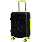 Mala viagem de bordo petite jolie trip preto/lima original pj10757 Mala viagem de bordo petite jolie trip preto/lima original pj10757