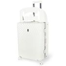 Mala Viagem Grande Assento Infantil ABS Giro 360 de 23 a 32kg - Branco - Alira Home Mala Viagem Grande Assento Infantil ABS Giro 360 de 23 a 32kg - Branco - Alira Home
