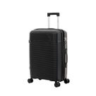 Mala Viagem Média 23kg Expansiva 360 Polipropileno Cruzeiro Cor Preto