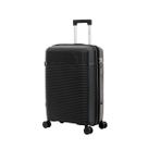 Mala Viagem Pequena 10kg Expansiva Bordo 360 Polipropileno Cor Preto