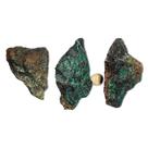 Malaquita Bruta Natural - Pedra Preciosa 200 a 250g, 10 a 13cm, Tipo B