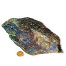 Malaquita Com Azurita Natural Incrustada na Matriz 2,18Kg