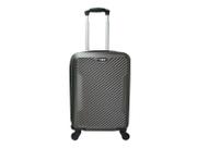 Malas de Bordo Pequena para Viagem em ABS Yins 21027 Cadeado Integrado Cinza