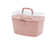 Maleta Box Organizador Multiuso c/ Divisoria 36x24x22cm Rose Maleta Box Organizador Multiuso c/ Divisoria 36x24x22cm Rose