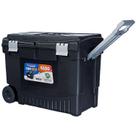 Maleta Car Box Modelo 5100 Resistente Grande Com Rodinhas Arqplast Preta Para Ferramentas 1 Unidade