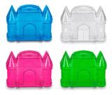 Maleta Castelo Em Diversas Cores e Transparente
