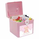 Maleta Com Alça Infantil Rosa Para Organização De Itens De Higiene No Quarto Linha Mãe E Bebê Maleta Com Alça Infantil Rosa Para Organização De Itens De Higiene No Quarto Linha Mãe E Bebê