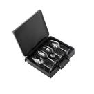 Maleta Conjunto para Degustação Vinhos e Espumantes 4 Taças Maleta Conjunto para Degustação Vinhos e Espumantes 4 Taças