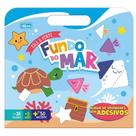 Maleta de atividades Cole e Pinte Fundo do Mar 8 folhas 394181 - Tilibra
