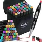 Maleta De Canetinhas Coloridas 36 Cores Para Desenho Marcador Profissional e Escolar Duas Pontas Hidrográfica Touch Swee Maleta De Canetinhas Coloridas 36 Cores Para Desenho Marcador Profissional e Escolar Duas Pontas Hidrográfica Touch Swee