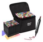 Maleta De Canetinhas Coloridas 80 Cores Duas Pontas Hidrográfica Touch Sweet 80