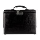 Maleta de couro Block preto Masculino Maleta de couro Block preto Masculino