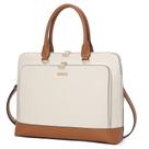 Maleta de couro CLUCI para mulheres, laptop de 15,6", vintage, marrom Maleta de couro CLUCI para mulheres, laptop de 15,6", vintage, marrom