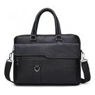 Maleta de couro Jeep Buluo para homens original 38x28x7 cm