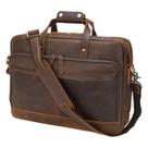 Maleta de Couro Masculina Masa Kawa - Para Laptops de 17" - Marrom Vintage Maleta de Couro Masculina Masa Kawa - Para Laptops de 17" - Marrom Vintage