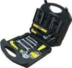 Maleta de ferramentas caixa com 117 peças 8sh Eda Maleta de ferramentas caixa com 117 peças 8sh Eda