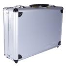 Maleta de Ferramentas Caixa Organizadora De Alumínio Reforçado Preta ou Prata G Fertak Maleta de Ferramentas Caixa Organizadora De Alumínio Reforçado Preta ou Prata G Fertak