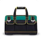 Maleta de Ferramentas Com Alça Grande Preto com Verde