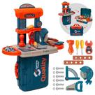Maleta de Ferramentas Infantil 3 em 1 Multi Montagens Brinquedo Faz de Conta