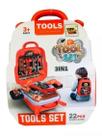 Maleta De Ferramentas Infantil / Didática / Brinquedo 3 Em 1