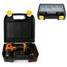 Maleta de Ferramentas Parafusadeira Furadeira Organizadores de Parafusos e Acessórios