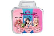Maleta de Maquiagem Amusant c/ 3 Esmaltes infantis a base de água Valentina-Yumi-Giovanna