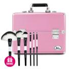 Maleta de Maquiagem Caixa Mala Organizadora Vazia Make Designer Manicure Cabeleireira 4 Bandejas Removíveis