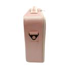 Maleta de Maquiagem Profissional Com Divisória Organização Make Grande Rosa BL1220