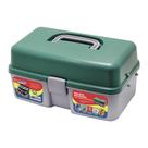 Maleta De Pesca 2 Bandejas Articuladas Verde Arqplast