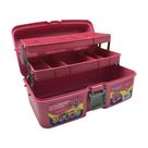 Maleta de Pesca 2 Bandejas Rosa Arqplast