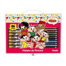 Maleta de pintura 86 peças - Turma da Mônica