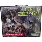 Maleta de Pintura Dino Selvagem c/ 150 Peças Maleta de Pintura Dino Selvagem c/ 150 Peças