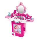 Maleta dia da beleza maquiagem brinquedo luz e som - dm toys