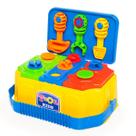 Maleta e mini bancada de ferramentas tool kids - tateti - 886 Maleta e mini bancada de ferramentas tool kids - tateti - 886