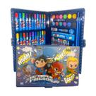 Maleta Escolar 80 Peças Super-heróis Personalizada