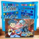 Maleta Estojo Escolar 80 Peças Personalizadas Beyblade