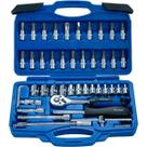 Maleta Estojo Kit Caixa Jogo Ferramentas Completa Crv 46Cps Maleta Estojo Kit Caixa Jogo Ferramentas Completa Crv 46Cps