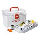 Maleta / frasqueira de plastico para medicamentos grande 28x19,8x18,8cm - NITRONPLAST