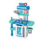 Maleta Hospital de Brinquedo com Som e Luz - DM Toys Maleta Hospital de Brinquedo com Som e Luz - DM Toys