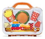 Maleta Infantil Fast Food Faz de Conta