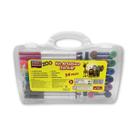 Maleta kit escolar artistico 54pcs - kaz