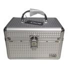 Maleta Maquiagem Esmalte Bijuteria 23x15x15 2 Bandejas Int